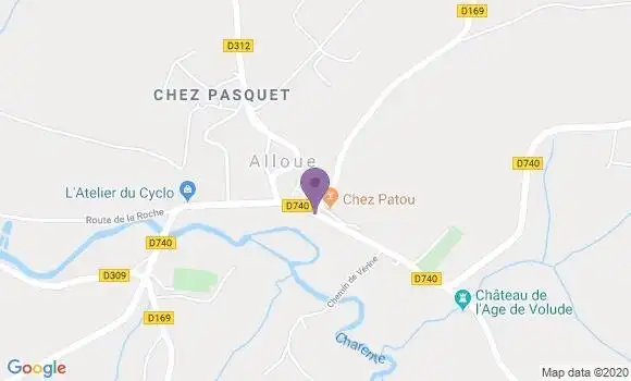 Localisation Alloue Ap - 16490