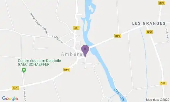 Localisation Amberac Ap - 16140
