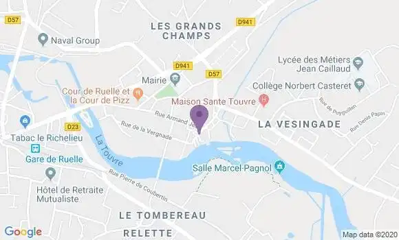 Localisation Champniers - 16430