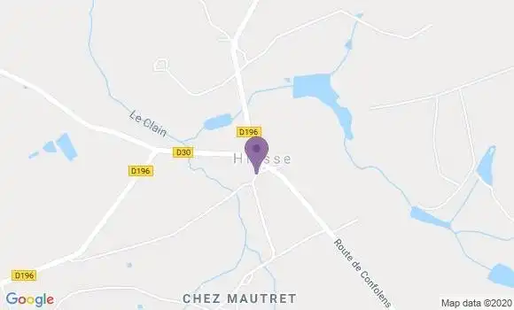 Localisation Hiesse Ap - 16500
