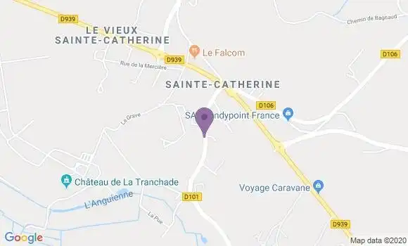 Localisation Garat Bp - 16410