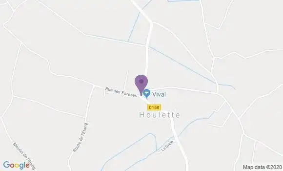 Localisation Houlette Ap - 16200