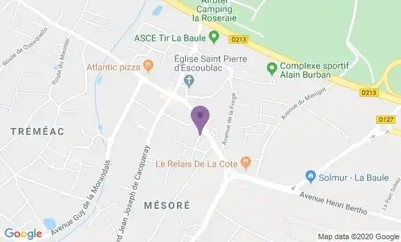 Localisation Lessac Bp - 16500
