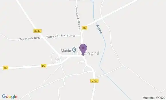 Localisation Longre Ap - 16240