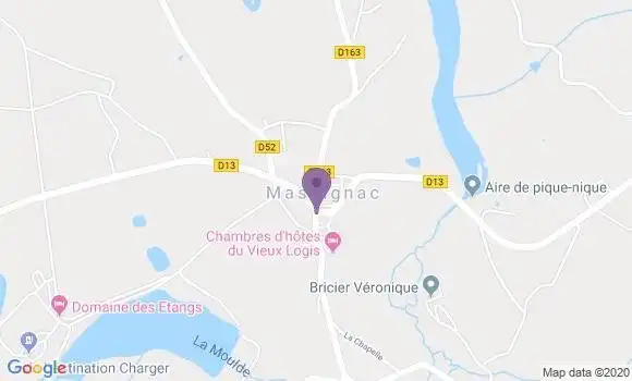 Localisation Massignac Bp - 16310