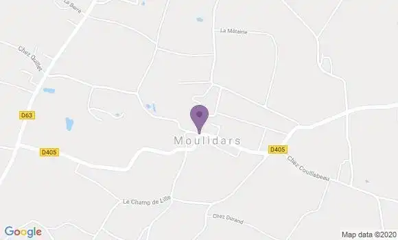 Localisation Moulidars Ap - 16290