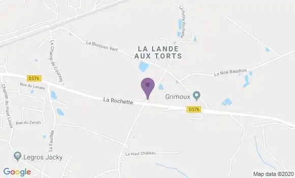 Localisation La Rochette Ap - 16110