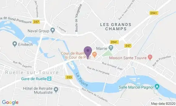 Localisation Ruelle - 16600