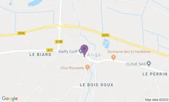 Localisation Saint Angeau Bp - 16230
