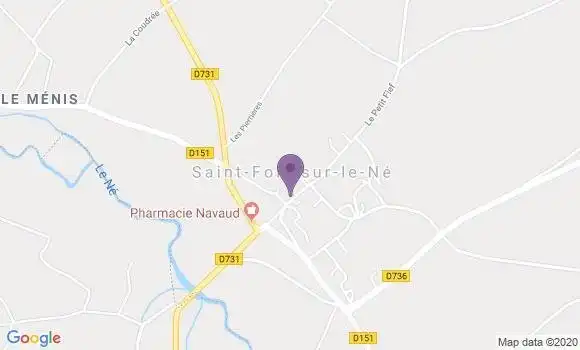 Localisation Saint Fort sur le Ne Ap - 16130