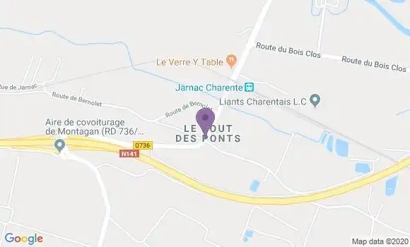 Localisation Saint Meme les Carrieres Bp - 16720