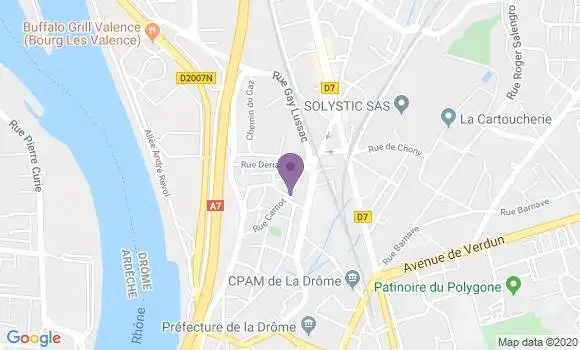 Localisation Valence Ap - 16460