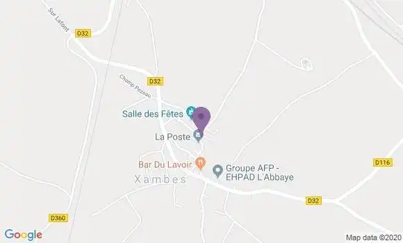 Localisation Xambes Ap - 16330
