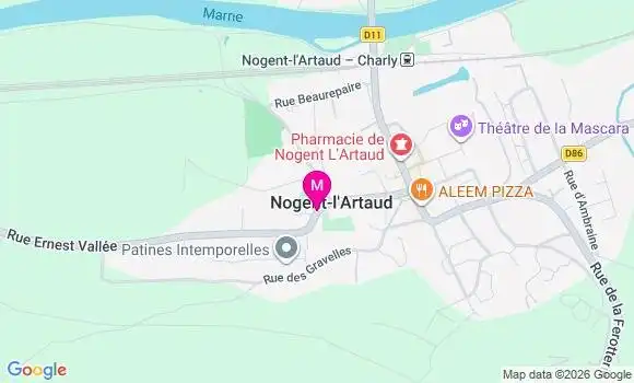 Localisation Nogent l