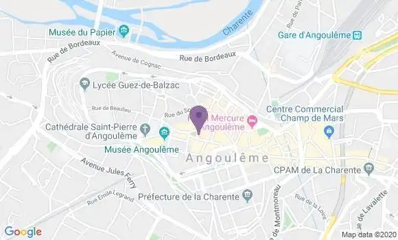 Localisation Angouleme Louvel - 16000