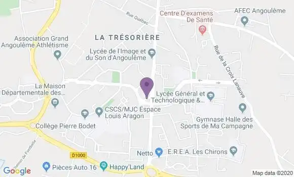 Localisation Angouleme Ma Campagne Bp - 16000