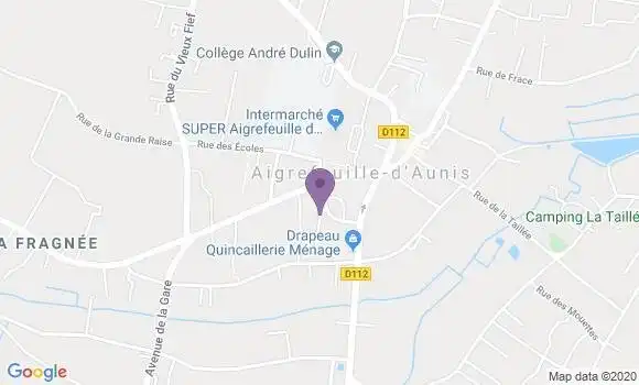 Localisation Aigrefeuille d