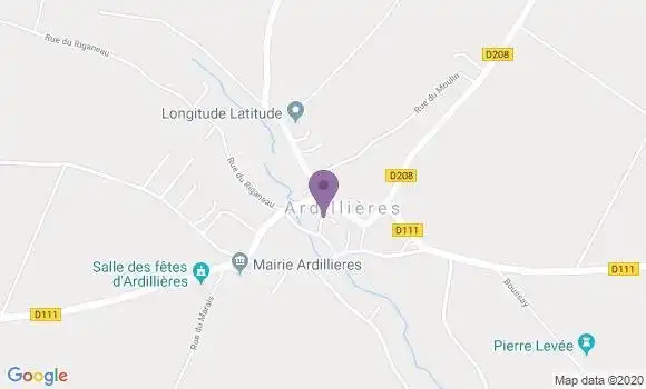 Localisation Ardillieres Ap - 17290