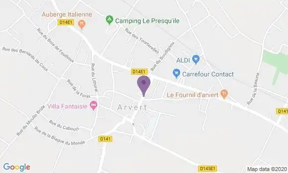 Localisation Arvert Bp - 17530