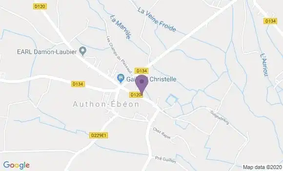 Localisation Authon Ebeon Ap - 17770
