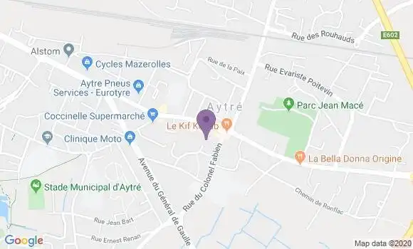 Localisation Aytre - 17440