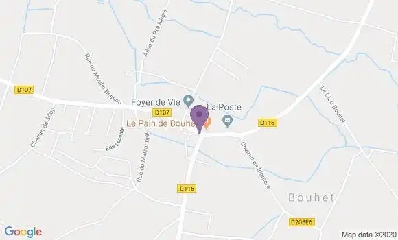 Localisation Bouhet Bp - 17540