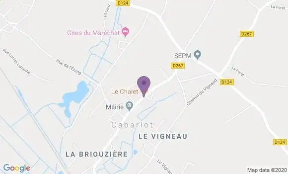 Localisation Cabariot Ap - 17430