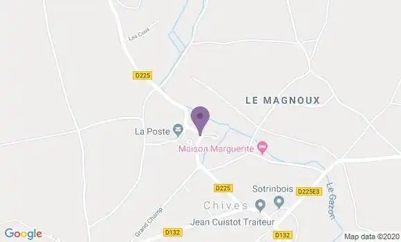 Localisation Chives Ap - 17510