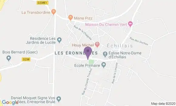Localisation Echillais Bp - 17620