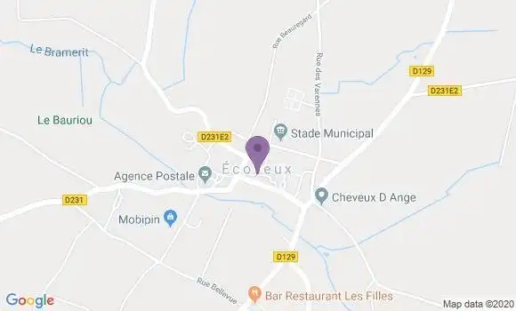 Localisation Ecoyeux Ap - 17770
