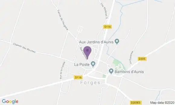 Localisation Forges Ap - 17290