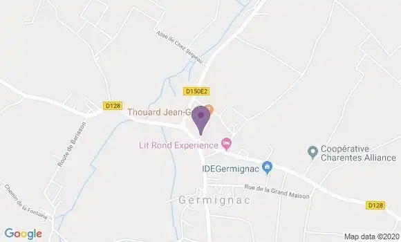 Localisation Germignac Ap - 17520
