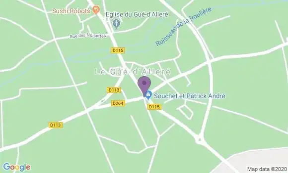 Localisation Le Gue d