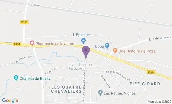 Localisation La Jarne Bp - 17220