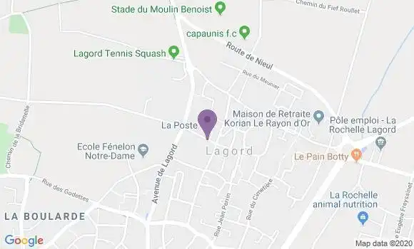 Localisation Lagord - 17140