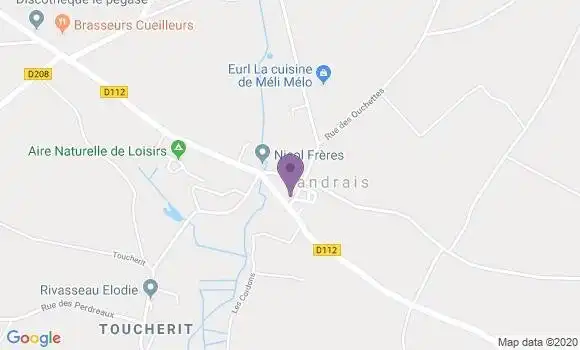 Localisation Landrais Ap - 17290