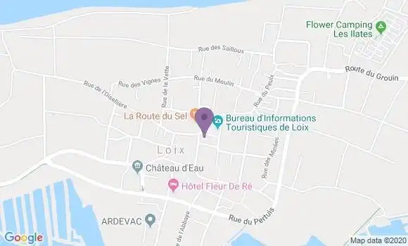Localisation Loix Bp - 17111