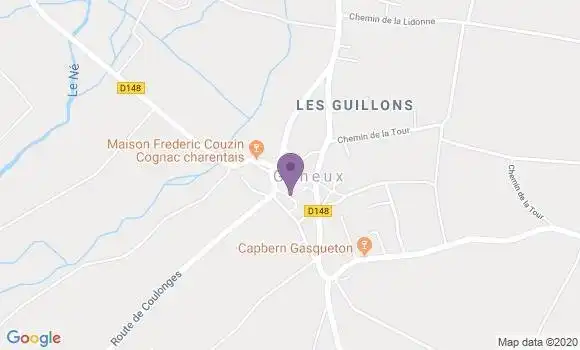 Localisation Lonzac Ap - 17520