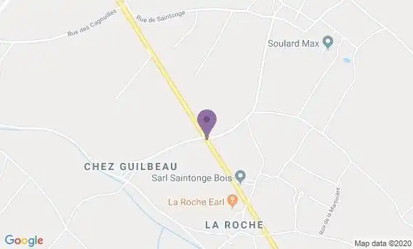 Localisation Lorignac Ap - 17240