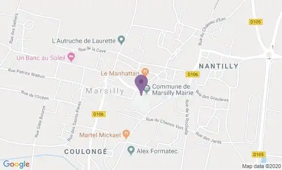 Localisation Marsilly - 17137