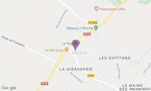 Localisation Medis Bp - 17600