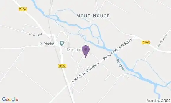 Localisation Mosnac Ap - 17240