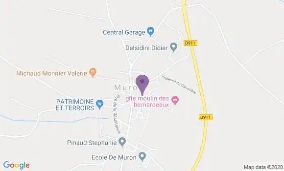 Localisation Muron Ap - 17430