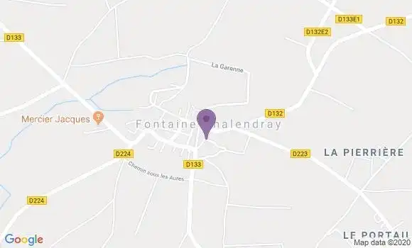 Localisation Nere - 17510