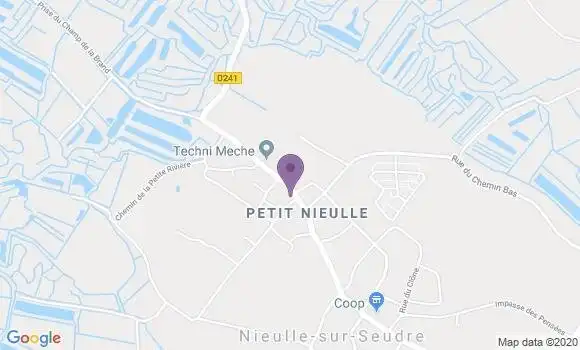 Localisation Nieulle sur Seudre Ap - 17600