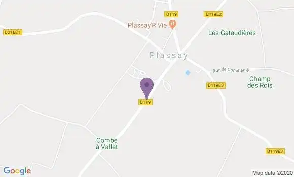 Localisation Plassay Ap - 17250