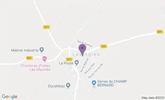 Localisation Levergies Bp - 02420