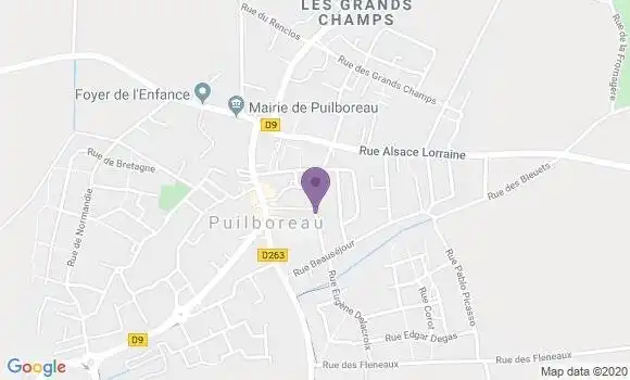 Localisation Puilboreau Bp - 17138