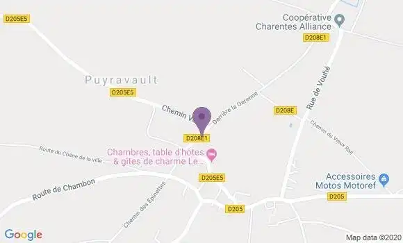 Localisation Puyravault Ap - 17700