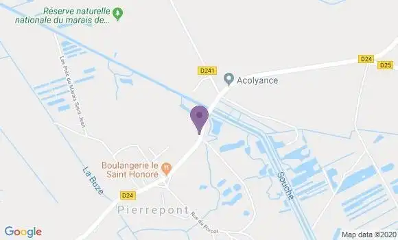 Localisation Liesse Notre Dame Bp - 02350